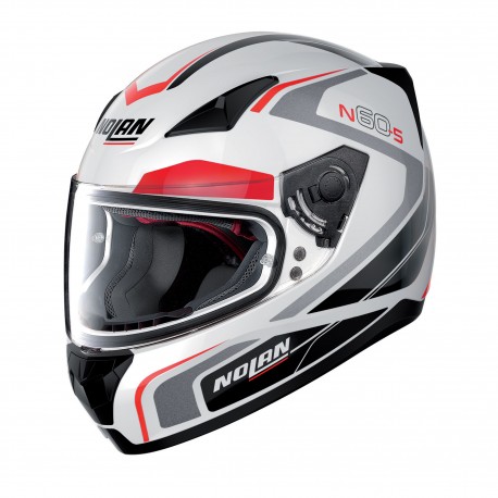 Moto helma Nolan N60-5 Practice Metal White 19 - S