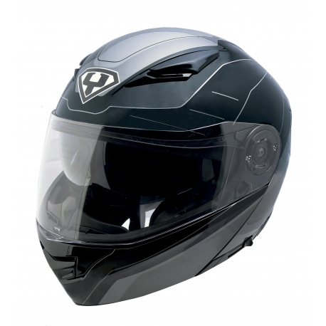 Moto helma Yohe 950-16 Black, Grey