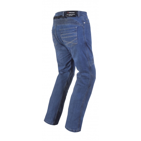 Pánské džínové moto kalhoty SPARK DANKEN, modré