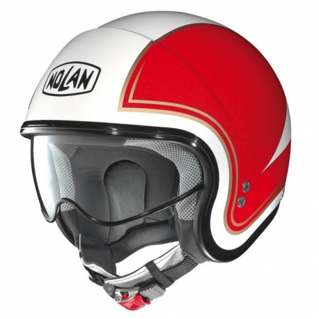 Moto helma Nolan N21 Tricolore Metal White 31