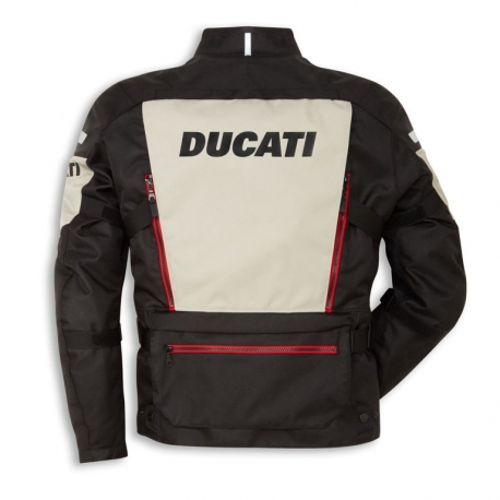 ¨Pánská textilní moto bunda Ducati Atacama C1 bílá, originál