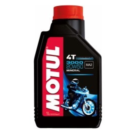Minerální motorový olej MOTUL 3000 4T 20W50, 1L