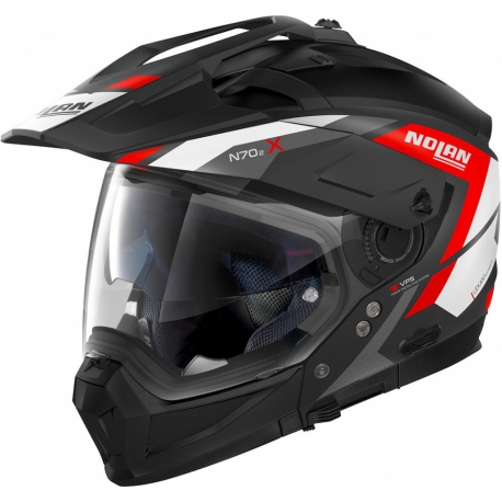 Moto helma Nolan N70-2 X Grandes Alpes N-Com Flat Black 20