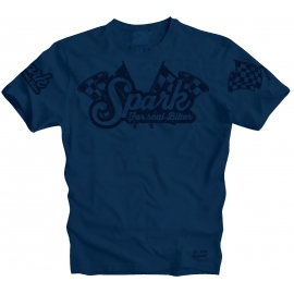 Pánské tričko Spark S015-N, modré