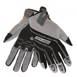 Pánské textilní moto rukavice SPARK CROSS, šedé