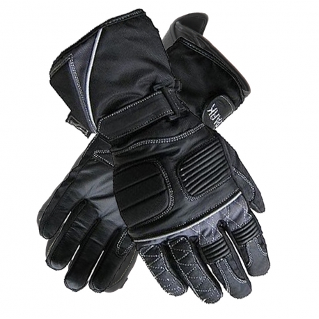 Pánské textilní moto rukavice SPARK CISCO, černé