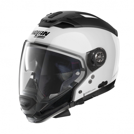 Moto helma Nolan N70-2 GT Special N-Com Pure White 15