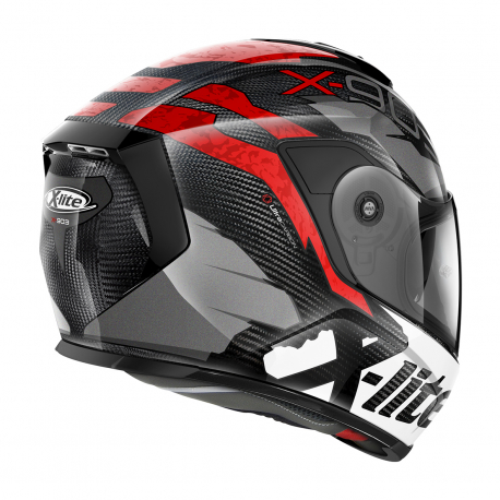 Moto helma X-Lite X-903 Ultra Carbon Barrage N-Com Carbon 53