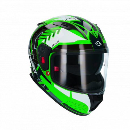 Moto helma Shiro Sh-605 Potenza Green