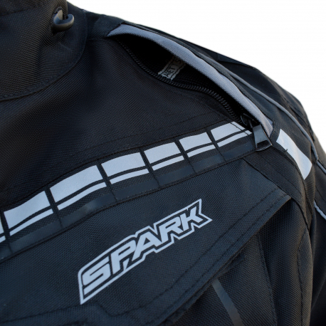 Pánská textilní moto bunda SPARK PACER, Black