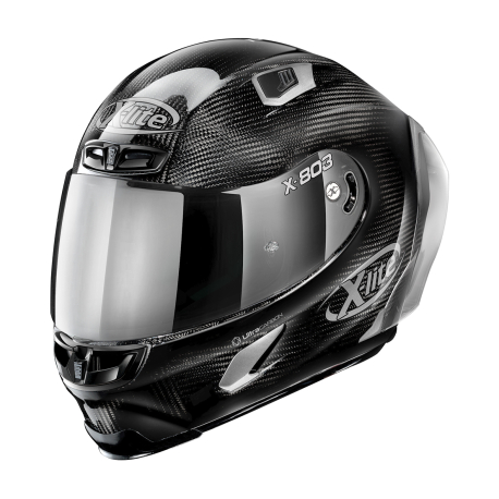 Moto helma X-Lite X-803 RS Ultra Carbon Silver Edition Carbon 44