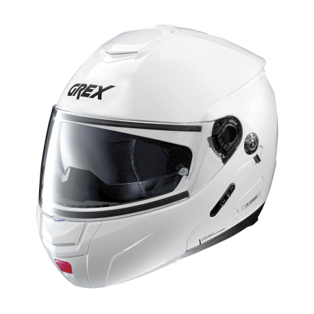 Moto helma Grex G9.2 Kinetic N-Com Metal White 4