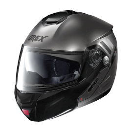 Moto helma Grex G9.2 Offset N-com Flat Lava Grey 11