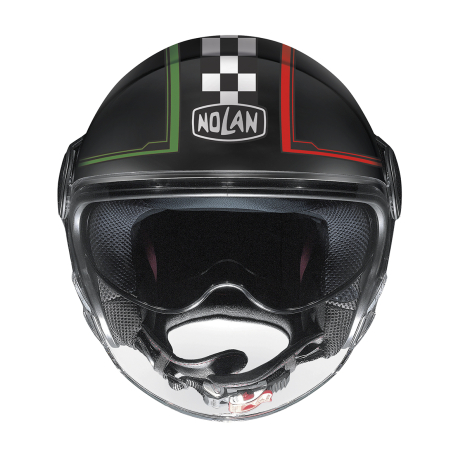 Moto helma Nolan N21 Amarcord Flat Black 112