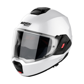 Moto helma Nolan N120-1 Special N-com Pure White 15