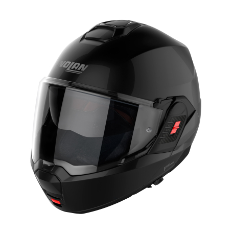 Moto helma Nolan N120-1 Special N-com Glossy Black 3