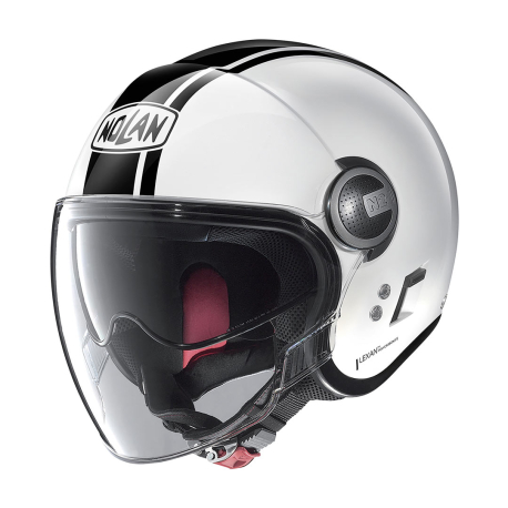 Moto helma Nolan N21 Visor 06 Dolce Vita Metal White 94