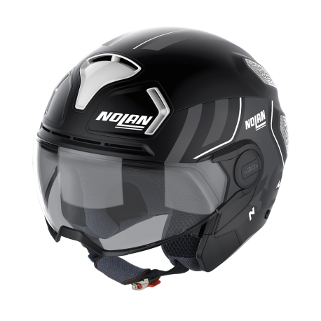 Moto helma Nolan N30-4T Parkour Flat Black 24