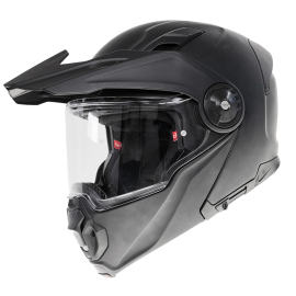 Moto helma Yohe FG102 Enduro Double Visor Matná Černá