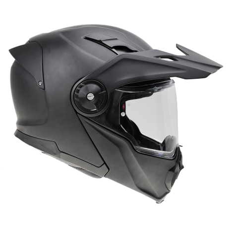 Moto helma Yohe FG102 Enduro Double Visor Matná Černá