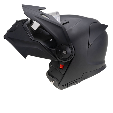 Moto helma Yohe FG102 Enduro Double Visor Matná Černá